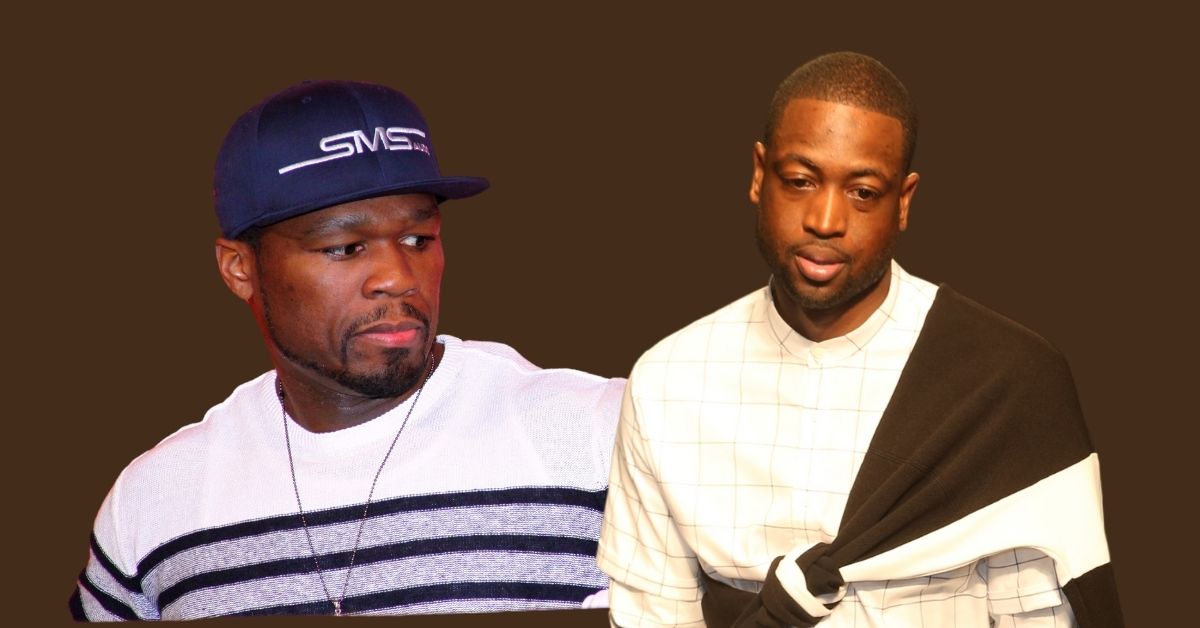 50 Cent and Dwayne Wade