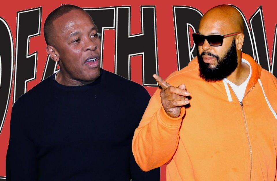 Dr. Dre and Suge Knight