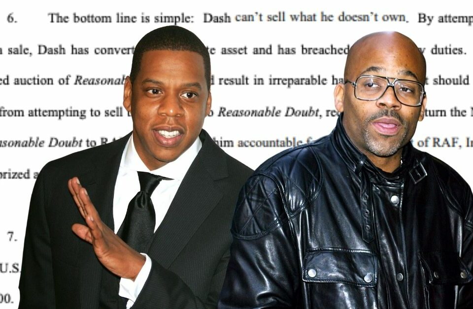 Jay-Z and Damon Dash